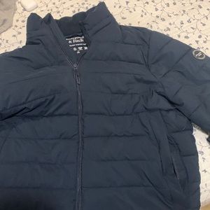 Blue Abercrombie and fitch jacket